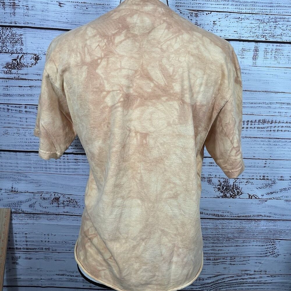 Vtg The Mountain Shirt Small Ginny Hogan Ancient Horses Dyed USA Mexico Cut Hem - Picture 4 of 13